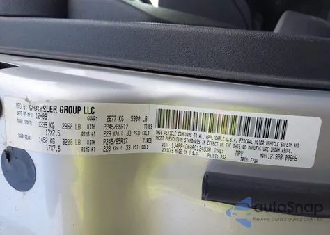 2008 Jeep Grand Cherokee Laredo z USA, uszkodzony, nr VIN 1J8GR48K38C148213